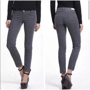 AG denim Polka Dot Legging Ankle Jean